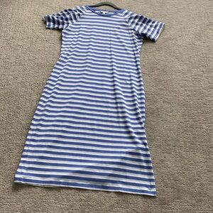 Tommy Hilfiger striped Tee Shirt Maxi dress size XL